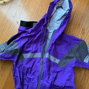 OAKI kids purple ran gear